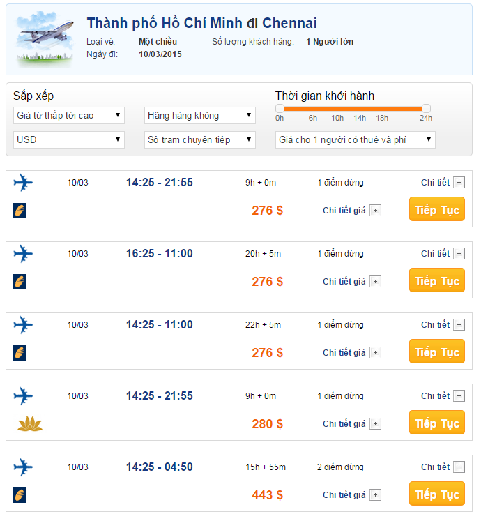 vé máy bay di Chennai